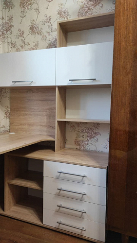 Компьютерный стол КСТ-14.1П белый правый фото покупателя 15